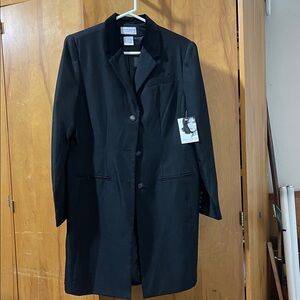 Jaclyn Smith Classic Black Coat